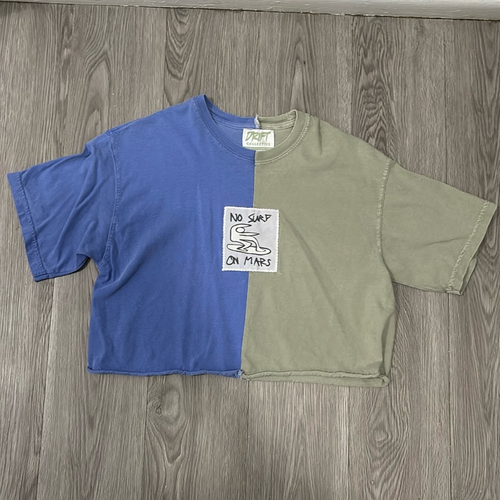 Drift Collective “No Surf on Mars” Crop Top